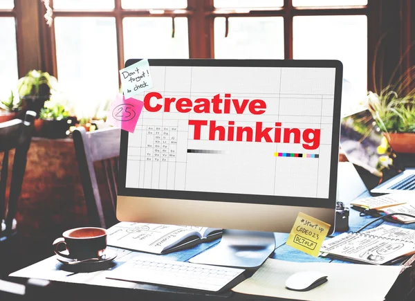 Creative Thinking ideas Concept — Stock Photo, Image