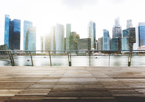 Concepto de distrito de negocios del edificio — Foto de Stock