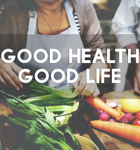 Buona salute Good Life Lifestyle Nutrition Concept Esercizio — Foto Stock