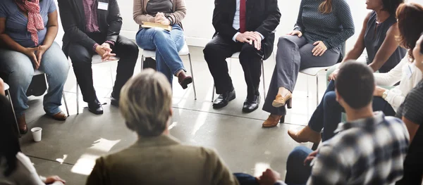 Diversity people at meeting — Stock Photo, Image