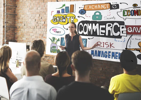 Commerce Marketing Concept — Stockfoto