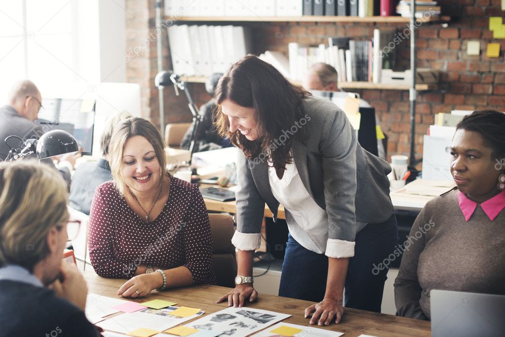 Business Team Discussion