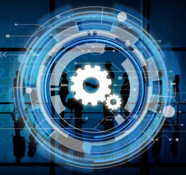 İş işçi Silhouettes