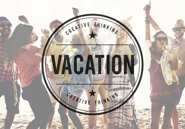 Young people and Vacation Concept — Stock Photo, Image