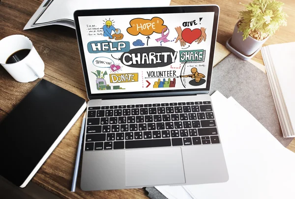 Charity Donate Concept — Stock Photo, Image