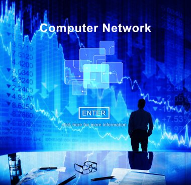 Şirket işçisi siluet