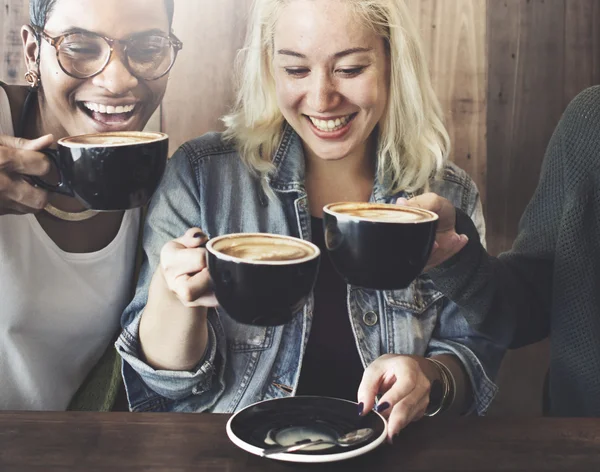 Amigos en Encuentro Concepto de Felicidad — Foto de Stock