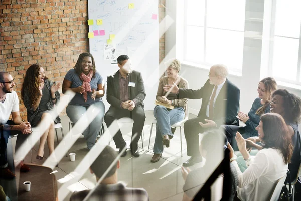 Diversità Persone all'incontro — Foto Stock