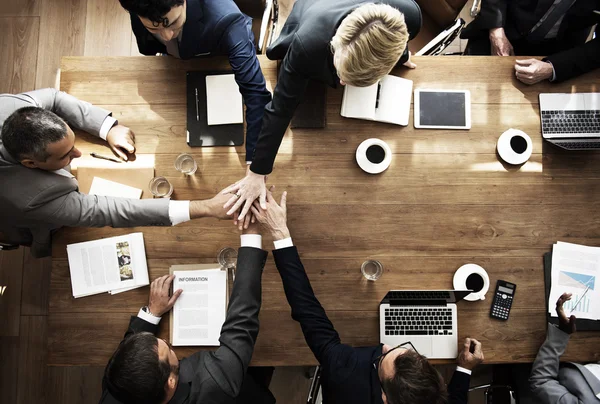 Equipe de negócios discutir — Fotografia de Stock