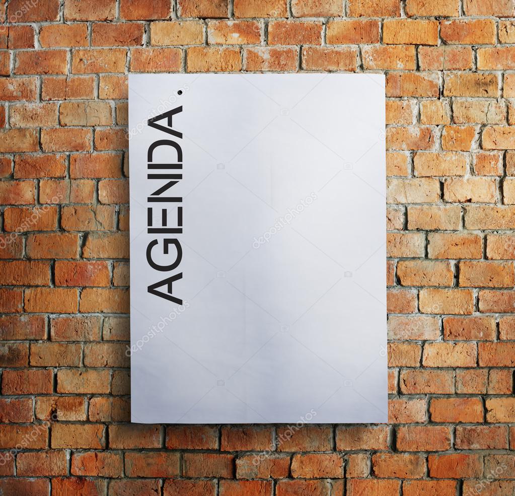 Background With Text Agenda Stock Photo Image By C Rawpixel