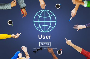 Kullanıcı, kimlik parola kavramı 