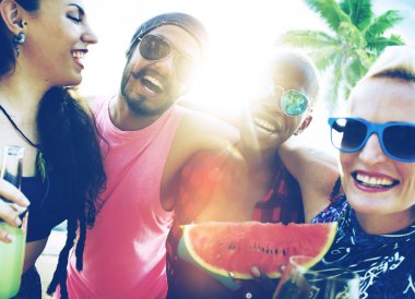 Beach tatil sırasında gör