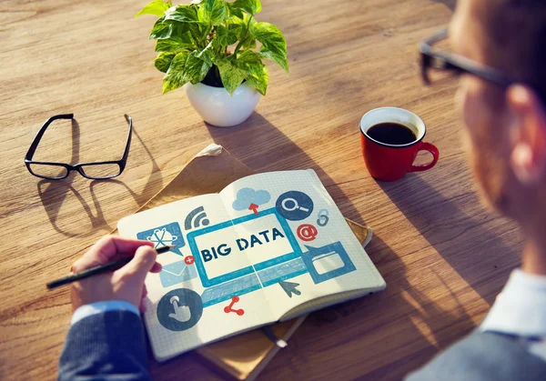 Concepto Big data — Foto de Stock