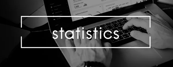Concepto de análisis estadístico —  Fotos de Stock