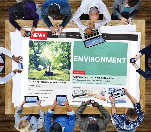 Conservazione dell'ambiente, concetto di ecologia — Foto Stock