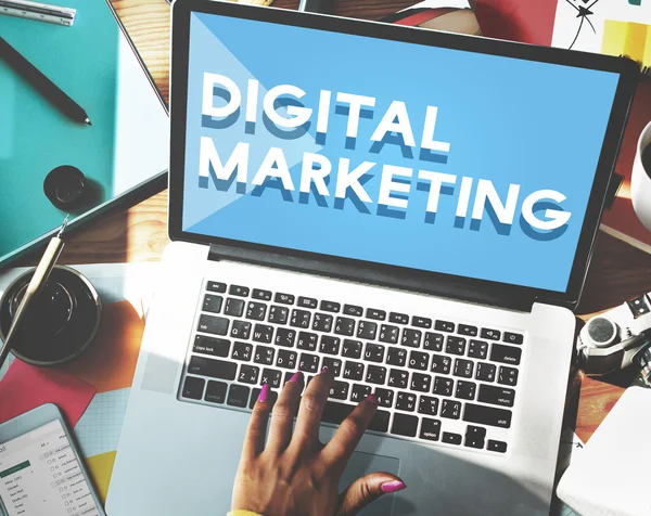 Digitales Marketingkonzept — Stockfoto