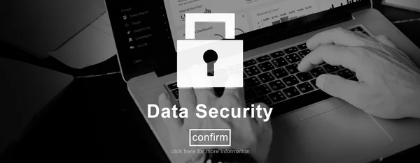 Data Security, Protection Concept — Stock Photo, Image