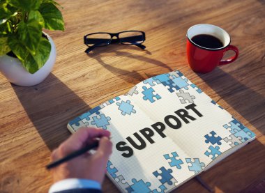 Destek, yardım işbirliği kavramı 