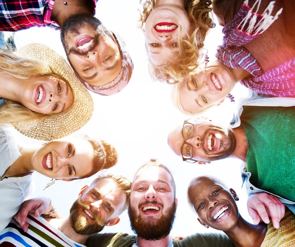 Amistad Huddle Concepto de felicidad — Foto de Stock