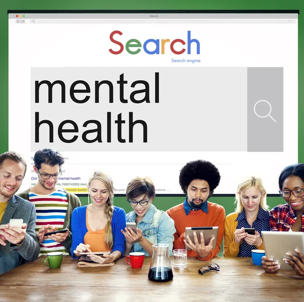 Salud Mental, Concepto de Condición Psicológica —  Fotos de Stock