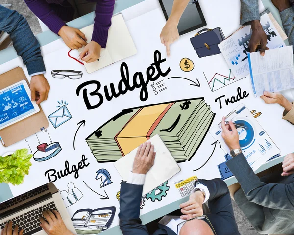 Group of people working together — Stock Photo, Image