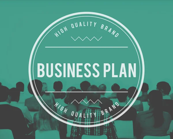 Businessplan, strategie Concept — Stockfoto
