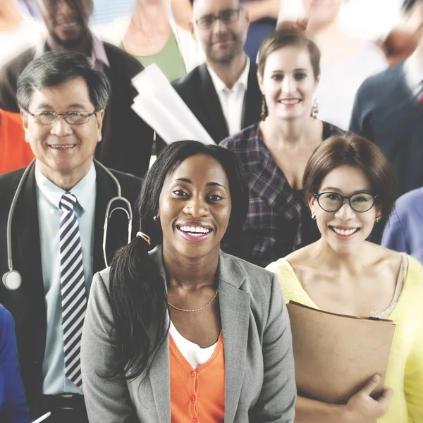 Diversiteit-mensen-beroepen — Stockfoto