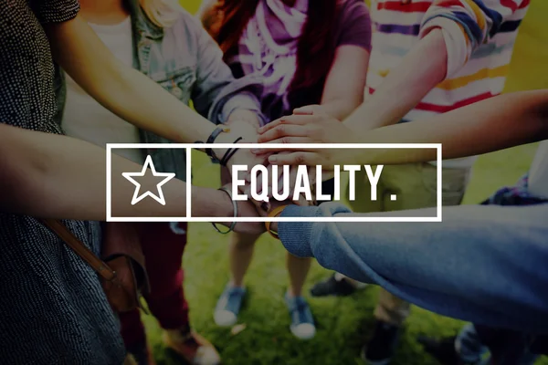 People and Equality Concept — Stock Photo, Image