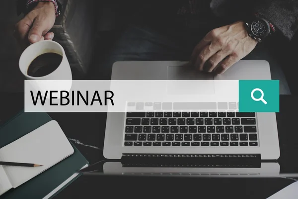 Webinar E-iş Tarama Kavramı — Stok fotoğraf