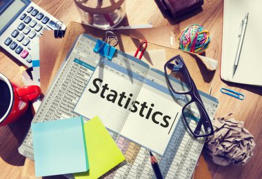 İstatistikler ve finansal analiz kavramı