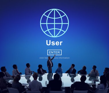 Kurumsal tartışma sahip iş adamları