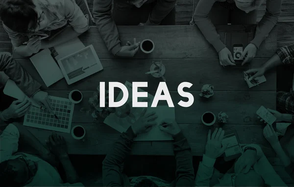 Gente de negocios e ideas Concepto —  Fotos de Stock