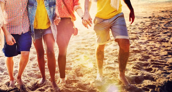 Friends hanging out on party — Stock Photo, Image