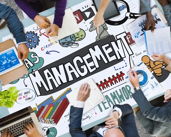 Business people and management Conceito — Fotografia de Stock