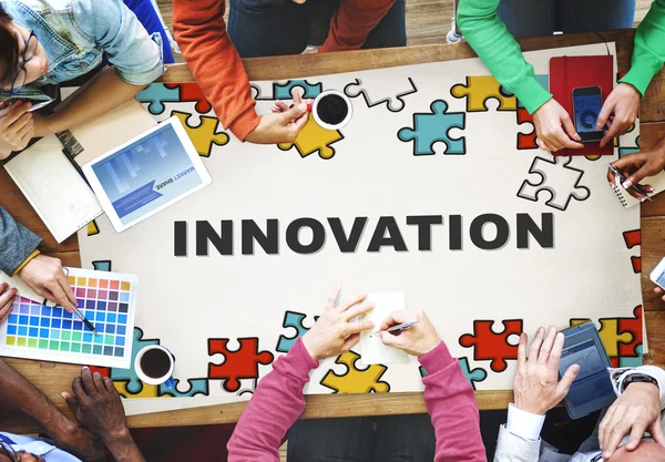 Unternehmer und Innovationstechnologie-Konzept — Stockfoto