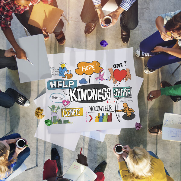 people discussing at meeting