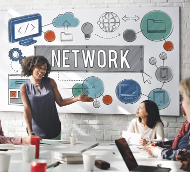 iş toplantısı ile ağ