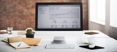Grafik büyüme başarı ekonomi kavramı
