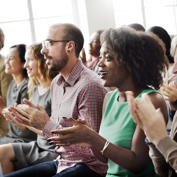 Diversità Persone all'incontro — Foto Stock