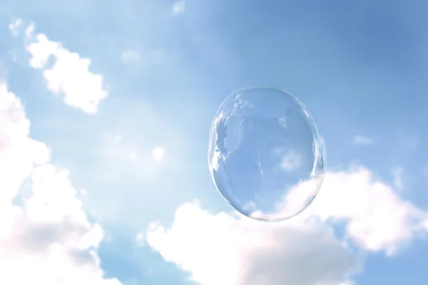 Bubble Air in blue sky