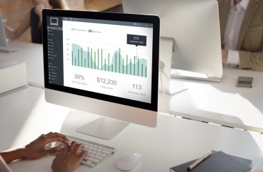 bilgisayar kontrol paneli ekran ile