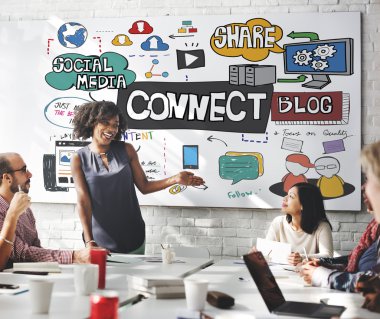 ile toplantı iş bağlanmak