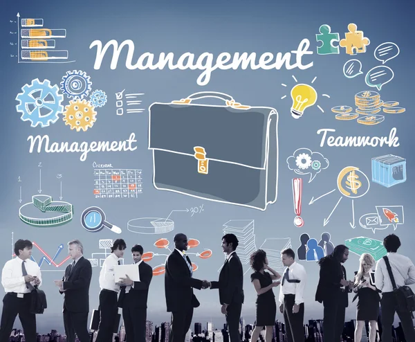 Podnikání a management koncepce — Stock fotografie