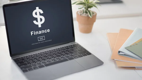 Financiën en begroting Concept — Stockfoto