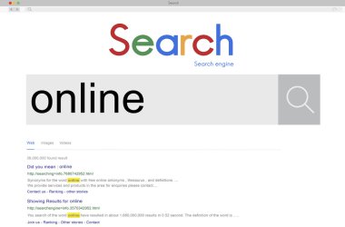 Internet arama kavramı