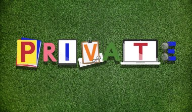 renkli grafik harfler