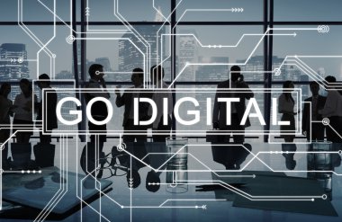 Toplantıda bir grup iş adamı