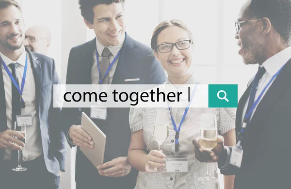 Equipe de negócios na reunião — Fotografia de Stock