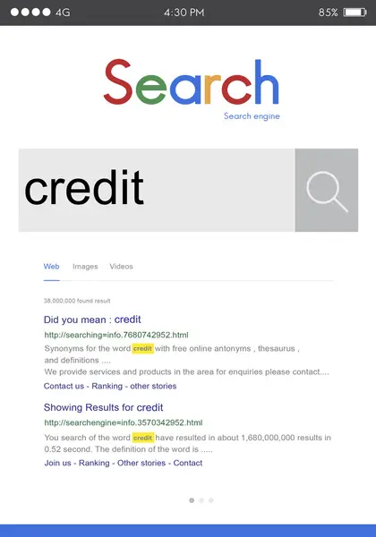 Internet Search Concept — Stock Photo, Image