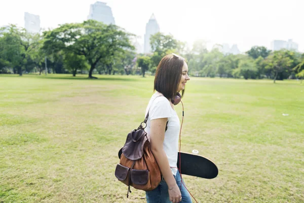 Skate conceito de relaxamento — Fotografia de Stock